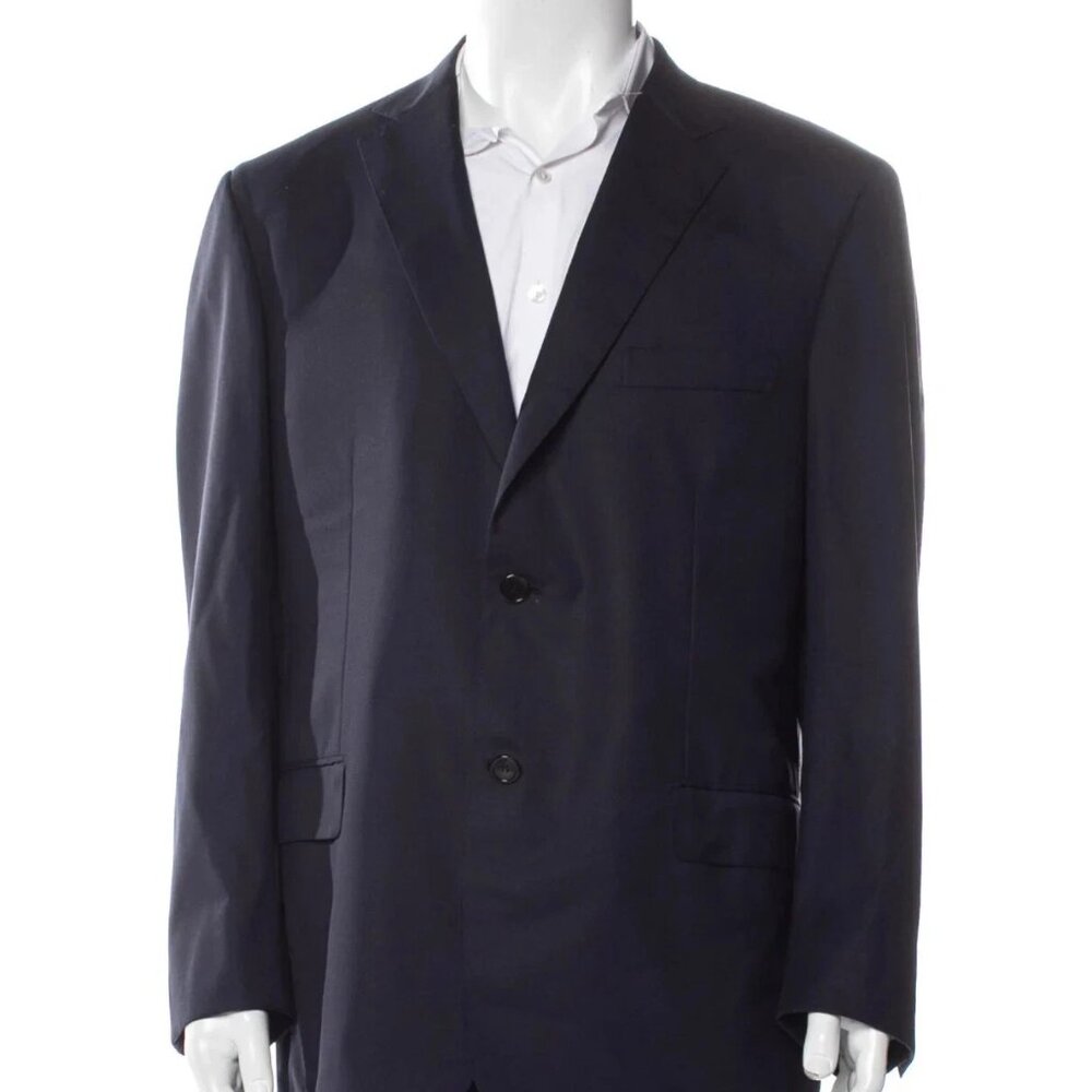 BRIONI Wool Blend Navy 44 R - Blazer Jacket